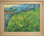 Vincent van Gogh: Het ommuurde korenveld met opkomende zon